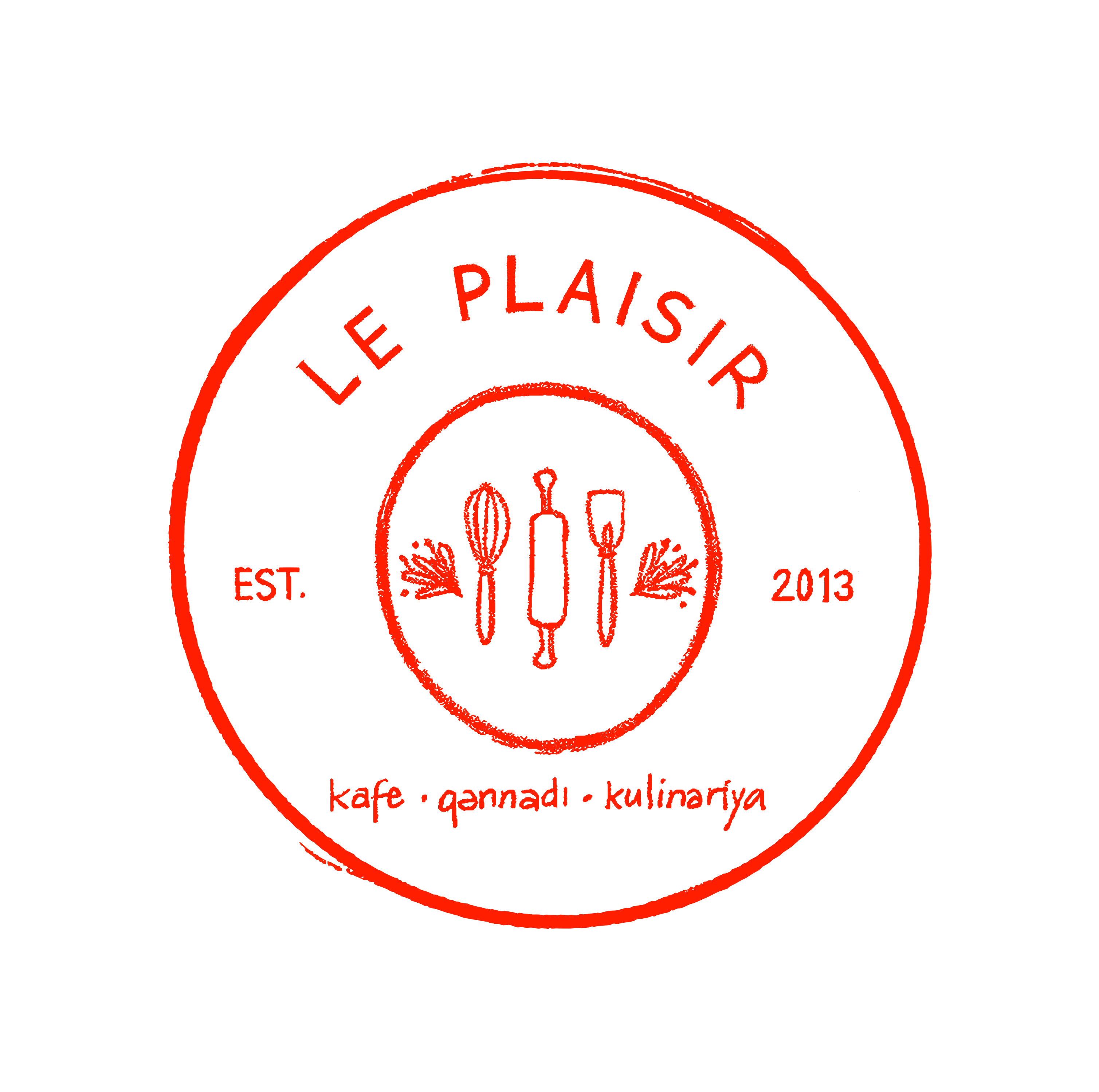 Le plaisir — logo
